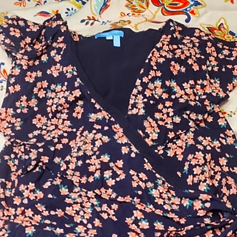 Draper James XL Wrap Dress - Picture 5 of 8